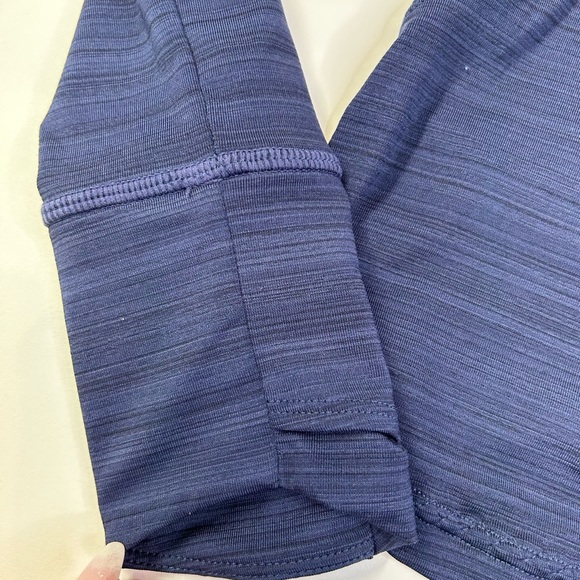 Athleta Lightweight Zip Up Blue Long Sleeve Hoodie - Picture 9 of 11